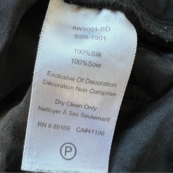 ATM Silk Joggers - Black 17235 - Picture 7 of 12